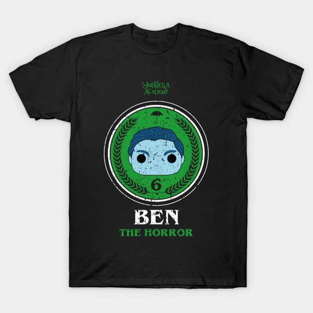 UMBRELLA ACADEMY 2: BEN THE HORROR (GRUNGE STYLE) T-Shirt by FunGangStore